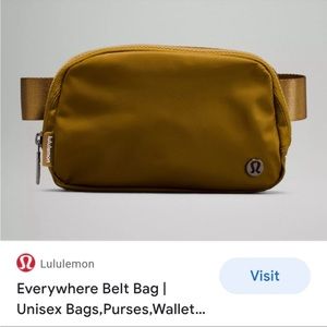 NWT lululemon everywhere belt bag in Burnt Caramel!